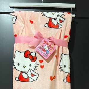 Hello Kitty valentines day blanket